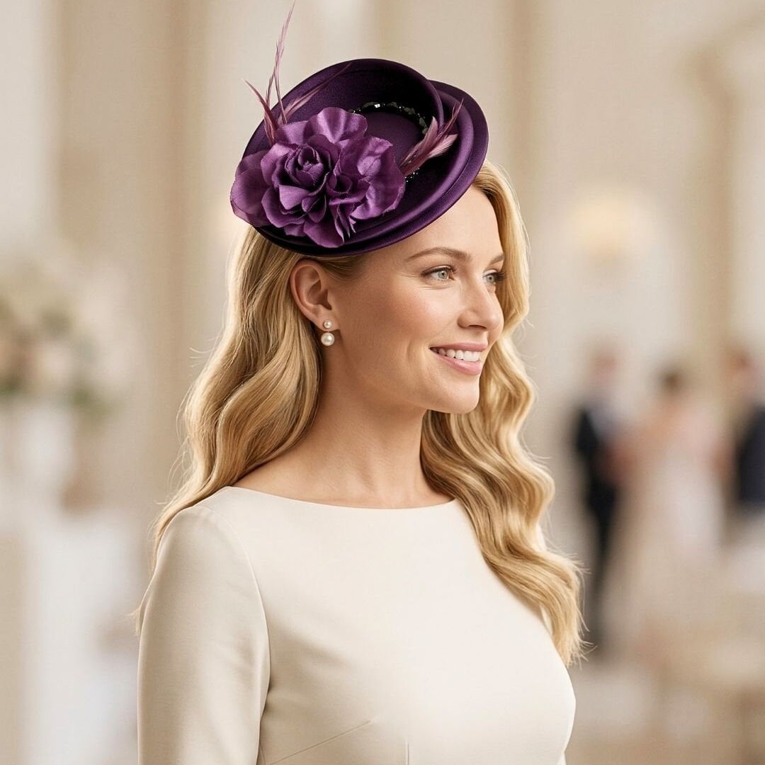 Reneta Mor Mürdüm Renk Vualet 20 cm