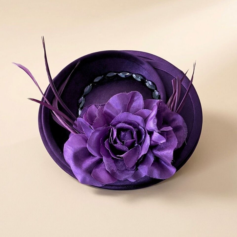 Reneta Mor Mürdüm Renk Vualet 20 cm