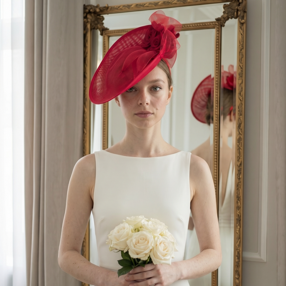 Kate Kırmızı Renk Vualet 30 cm