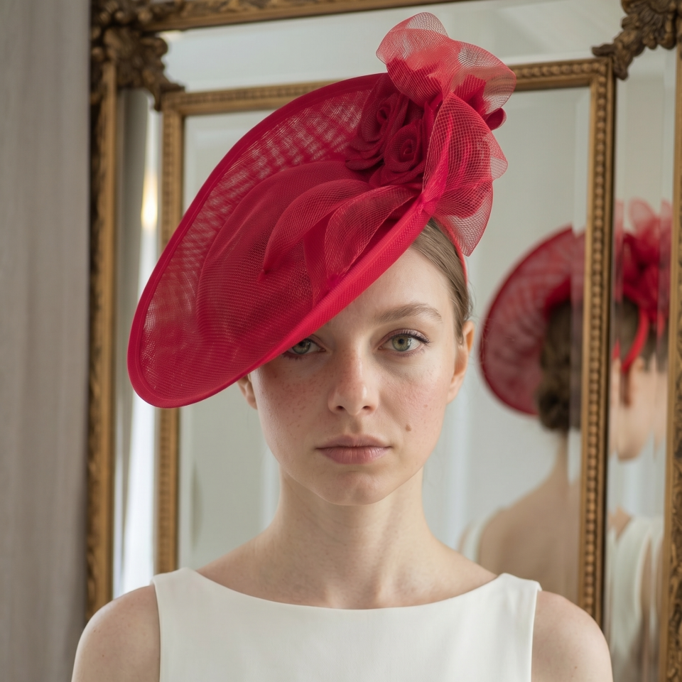 Kate Kırmızı Renk Vualet 30 cm