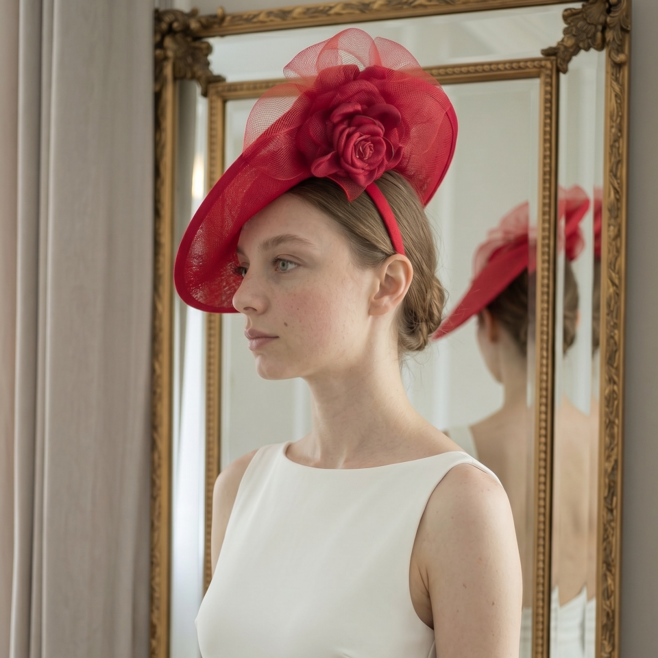 Kate Kırmızı Renk Vualet 30 cm