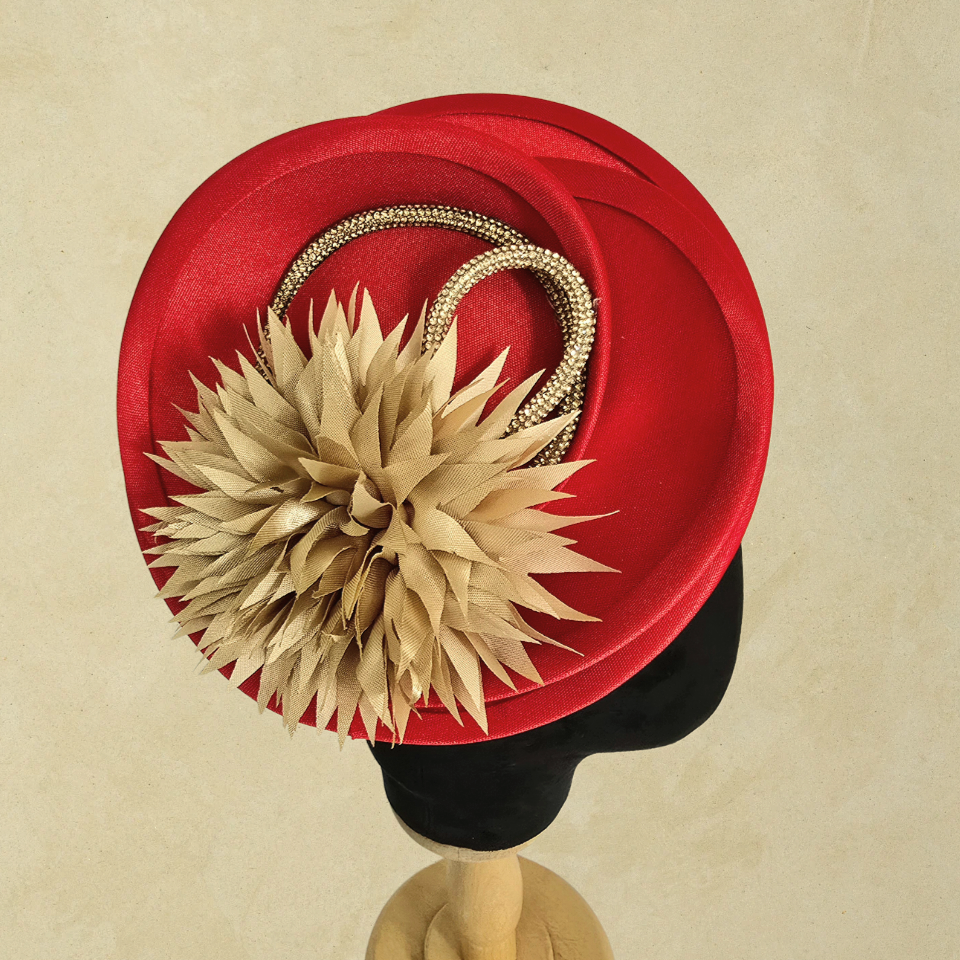 Reneta Kırmızı Gold Renk Vualet 20 cm