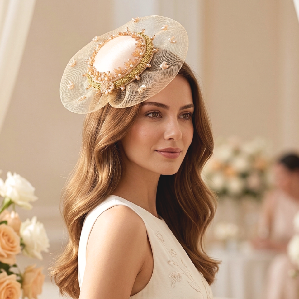 Rose Bej Gold Renk Vualet 30 cm