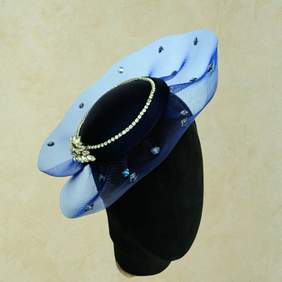 Rose Lacivert Renk Vualet 30 cm