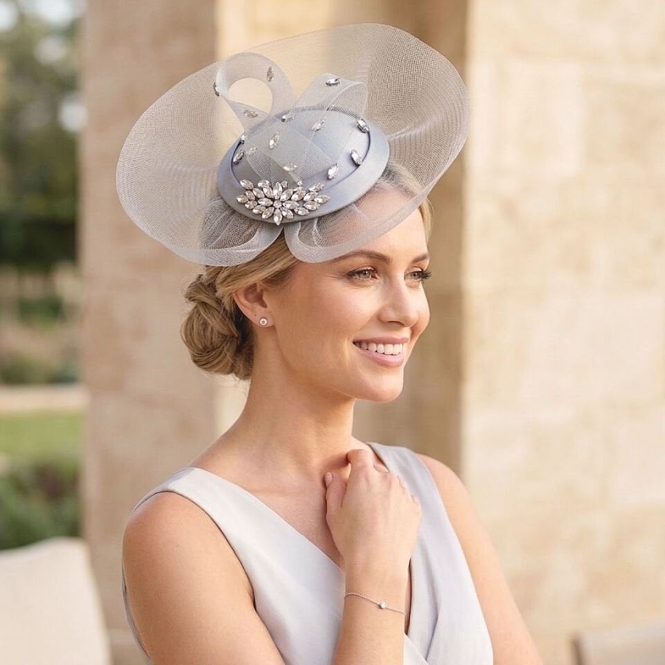 Rose Gri Renk Vualet 30 cm