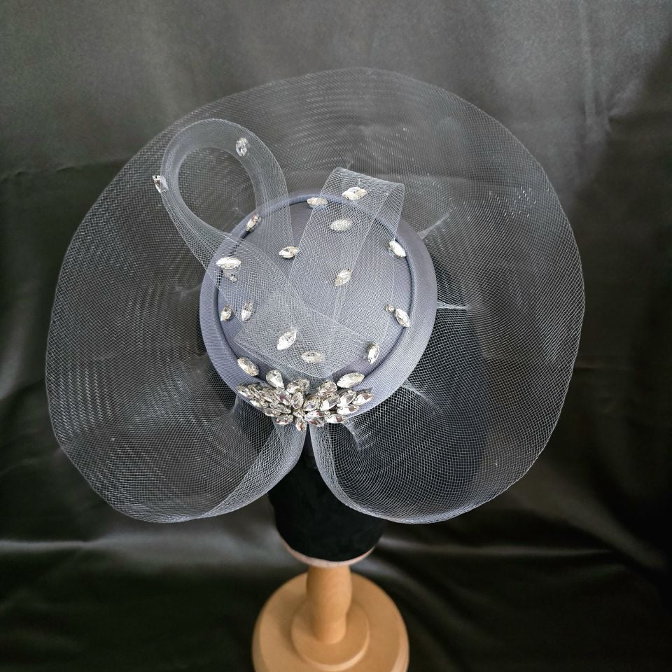 Rose Gri Renk Vualet 30 cm