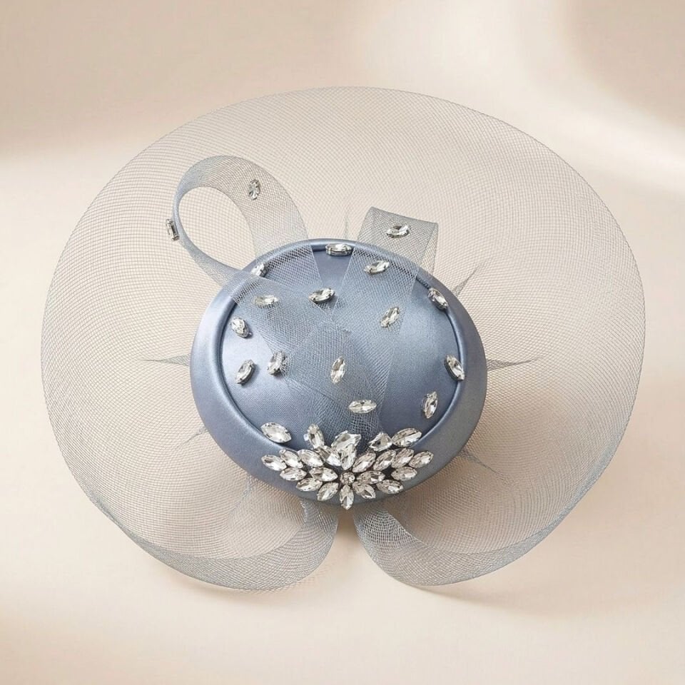 Rose Gri Renk Vualet 30 cm