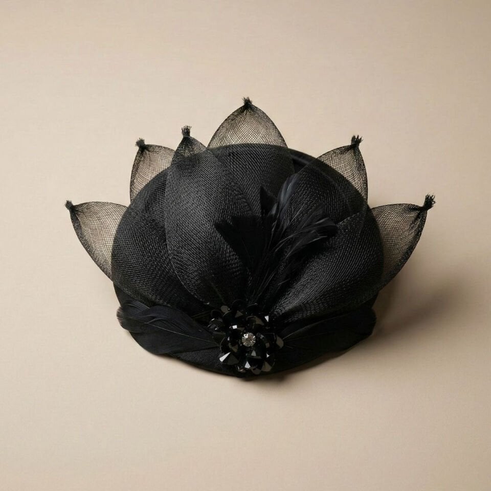 Hazel Siyah Renk Vualet 20 cm