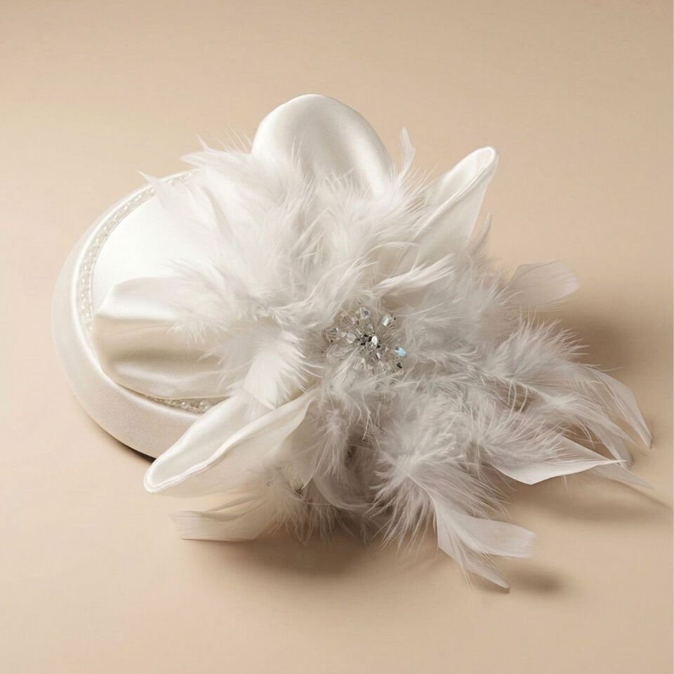 Hazel Beyaz Renk Vualet 20 cm