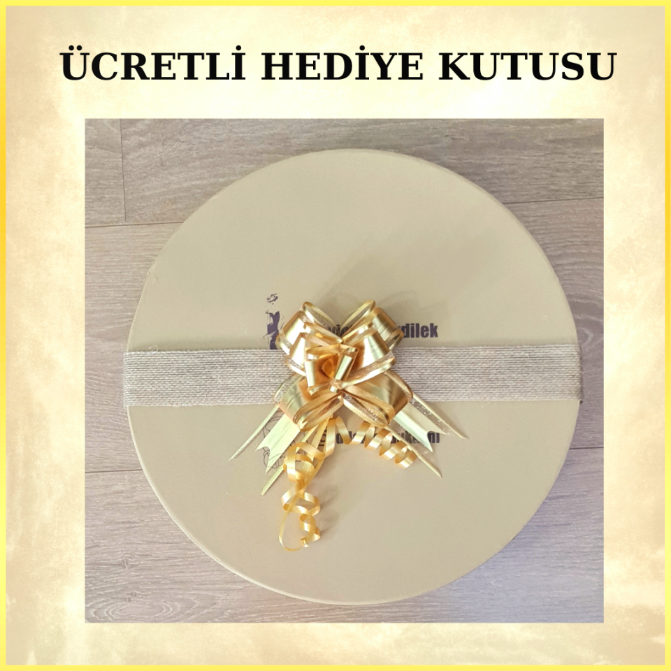 Flower C Beyaz Renk Vualet 16 cm