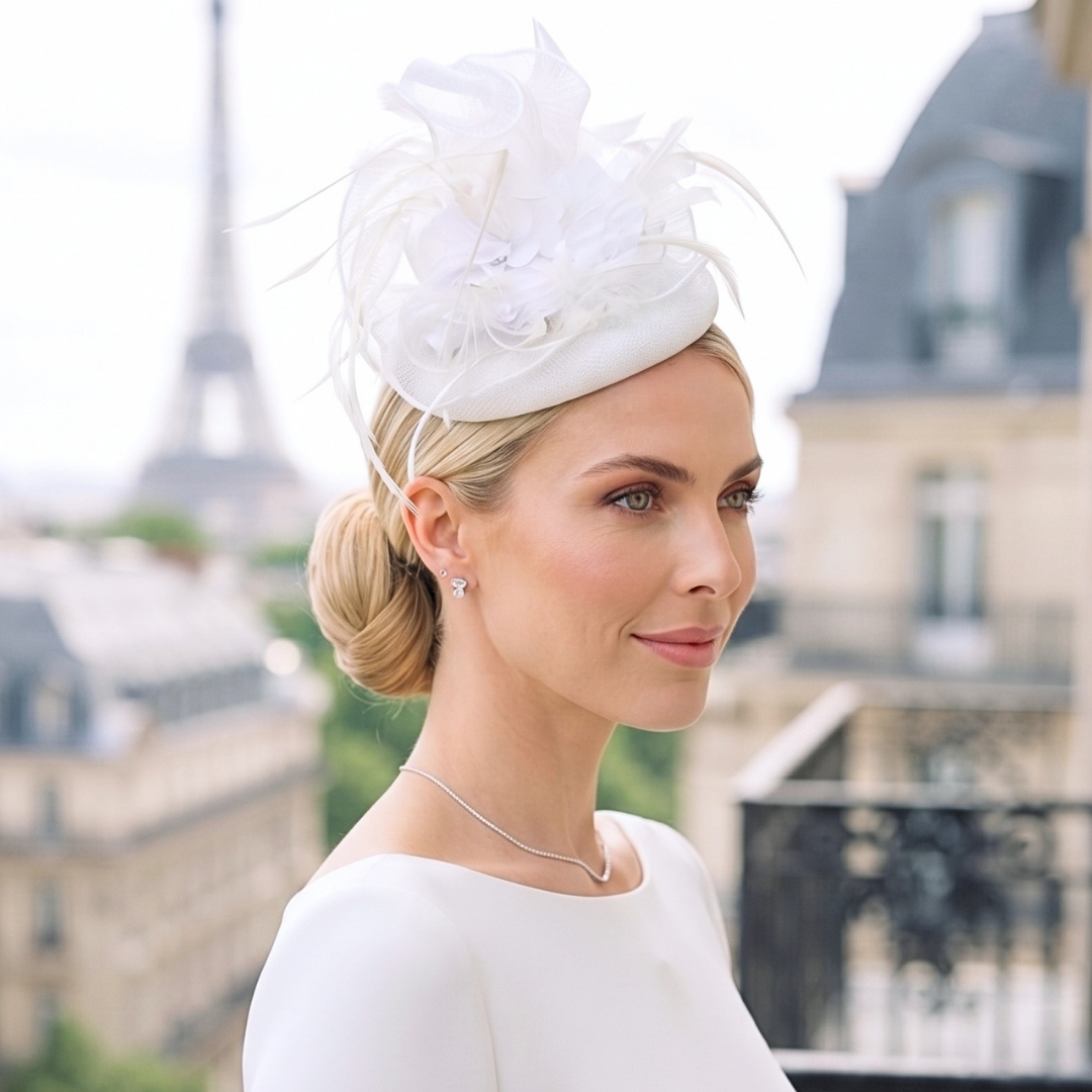 Flower C Beyaz Renk Vualet 16 cm