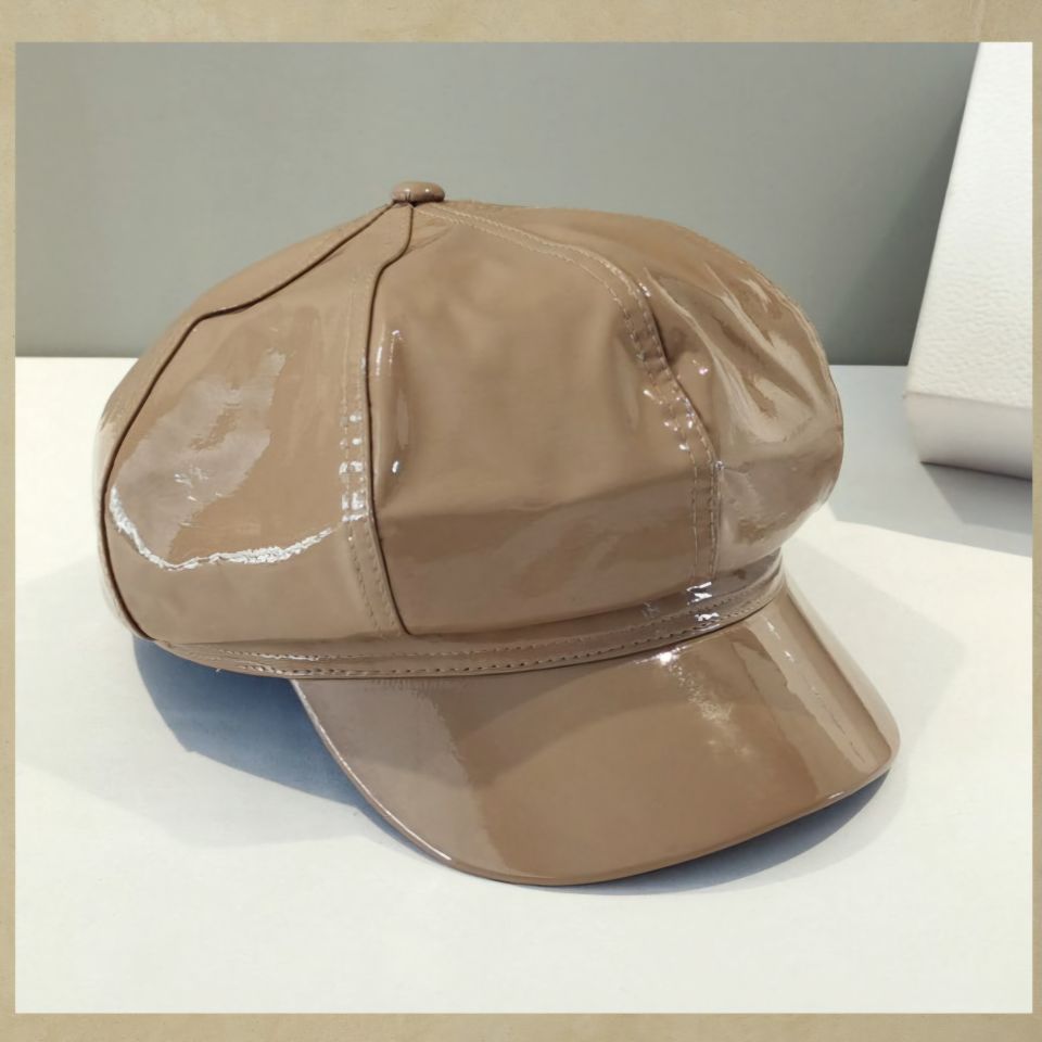 Belle Camel Renk Rugan Şapka