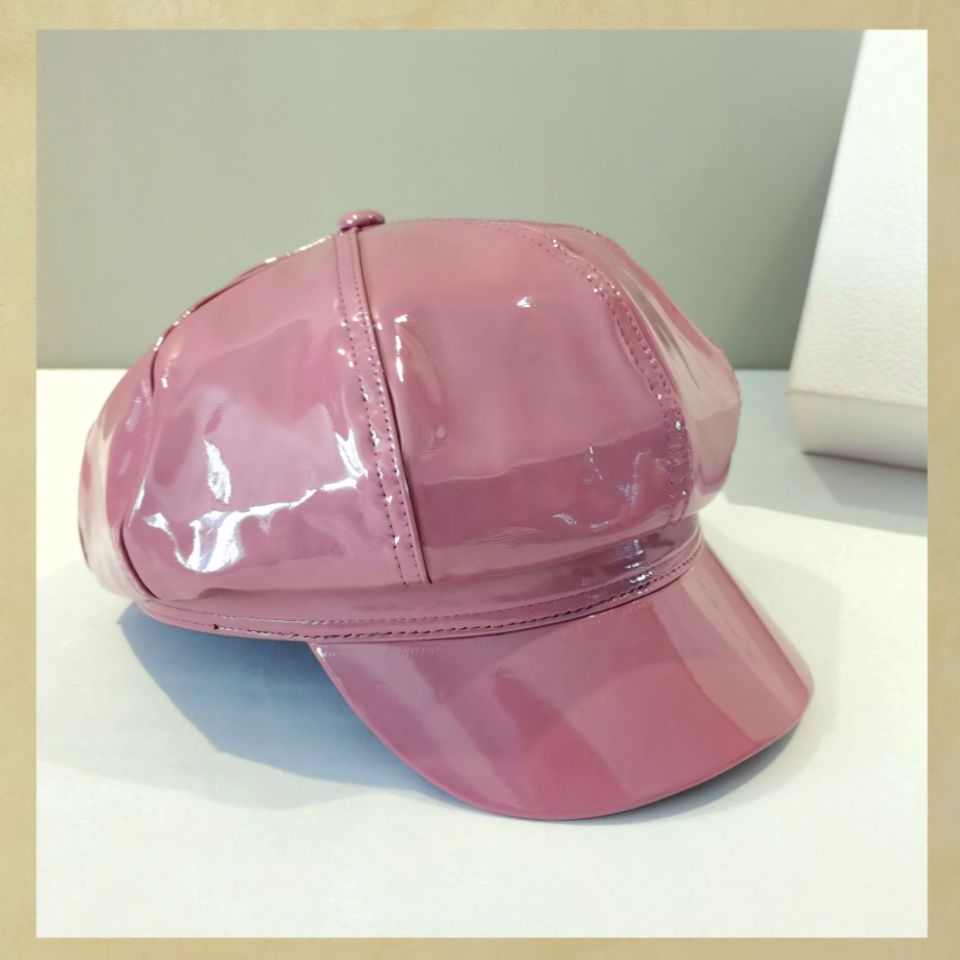 Belle Pembe Renk Rugan Şapka