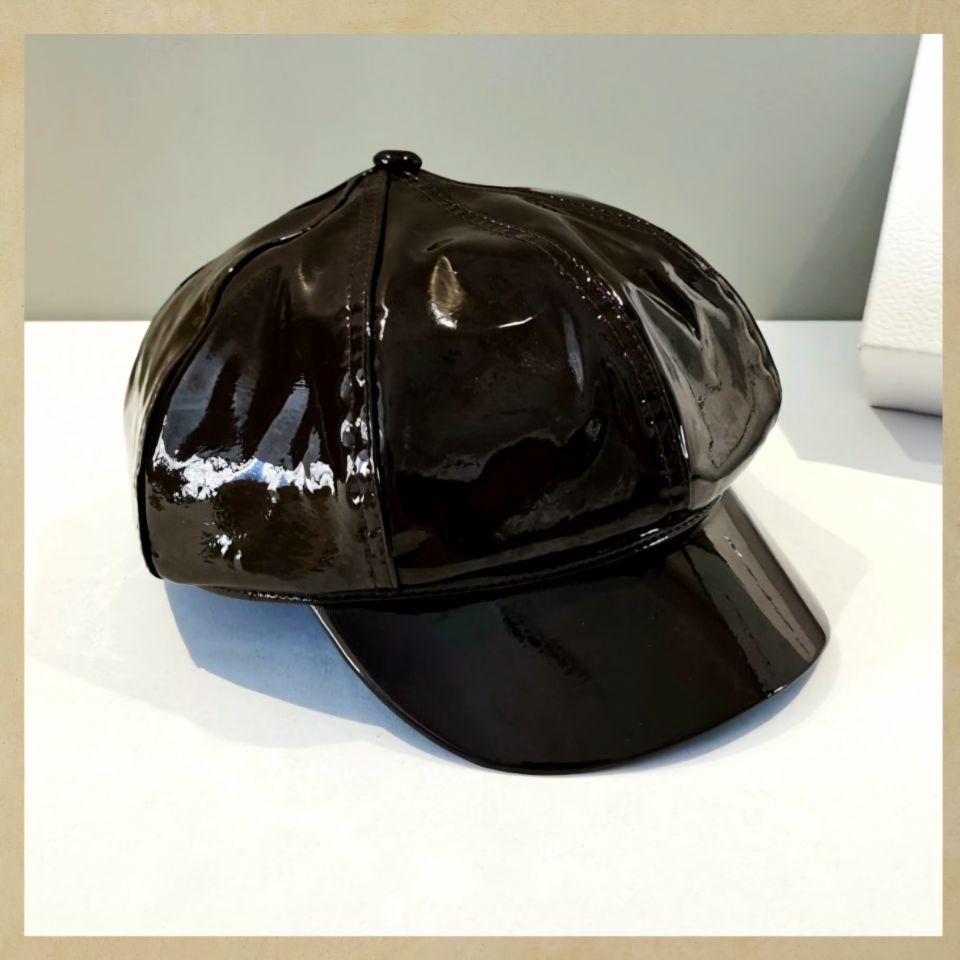 Belle Kahverengi Renk Rugan Şapka