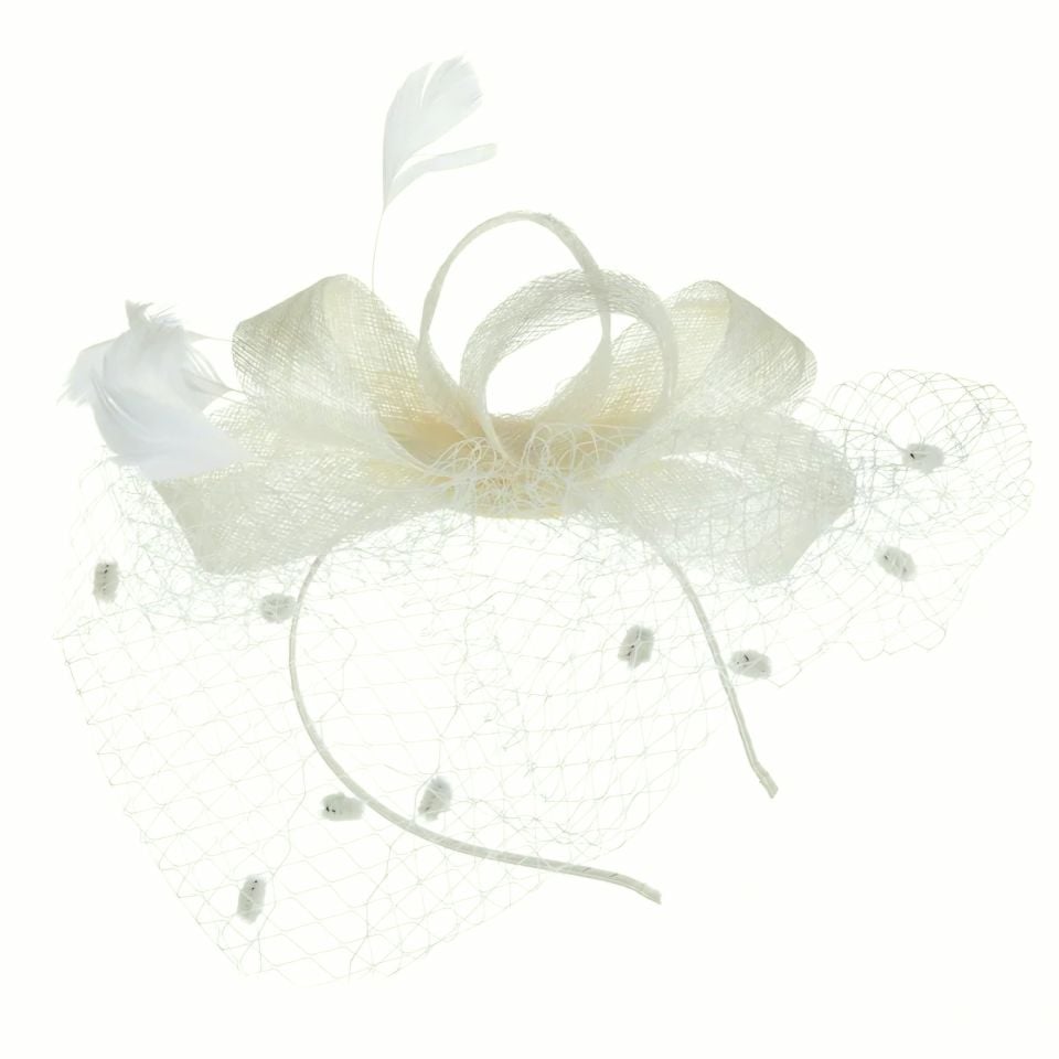 Louise İnci Beyaz Renk Vualet 22 cm