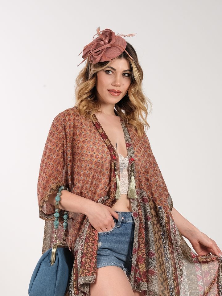 Helena Koyu Somon Renk Vualet 16 cm