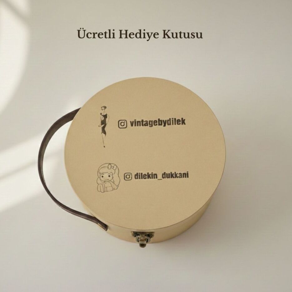 Ella Fıstık Yeşil Renk Vualet Şapka 28 cm