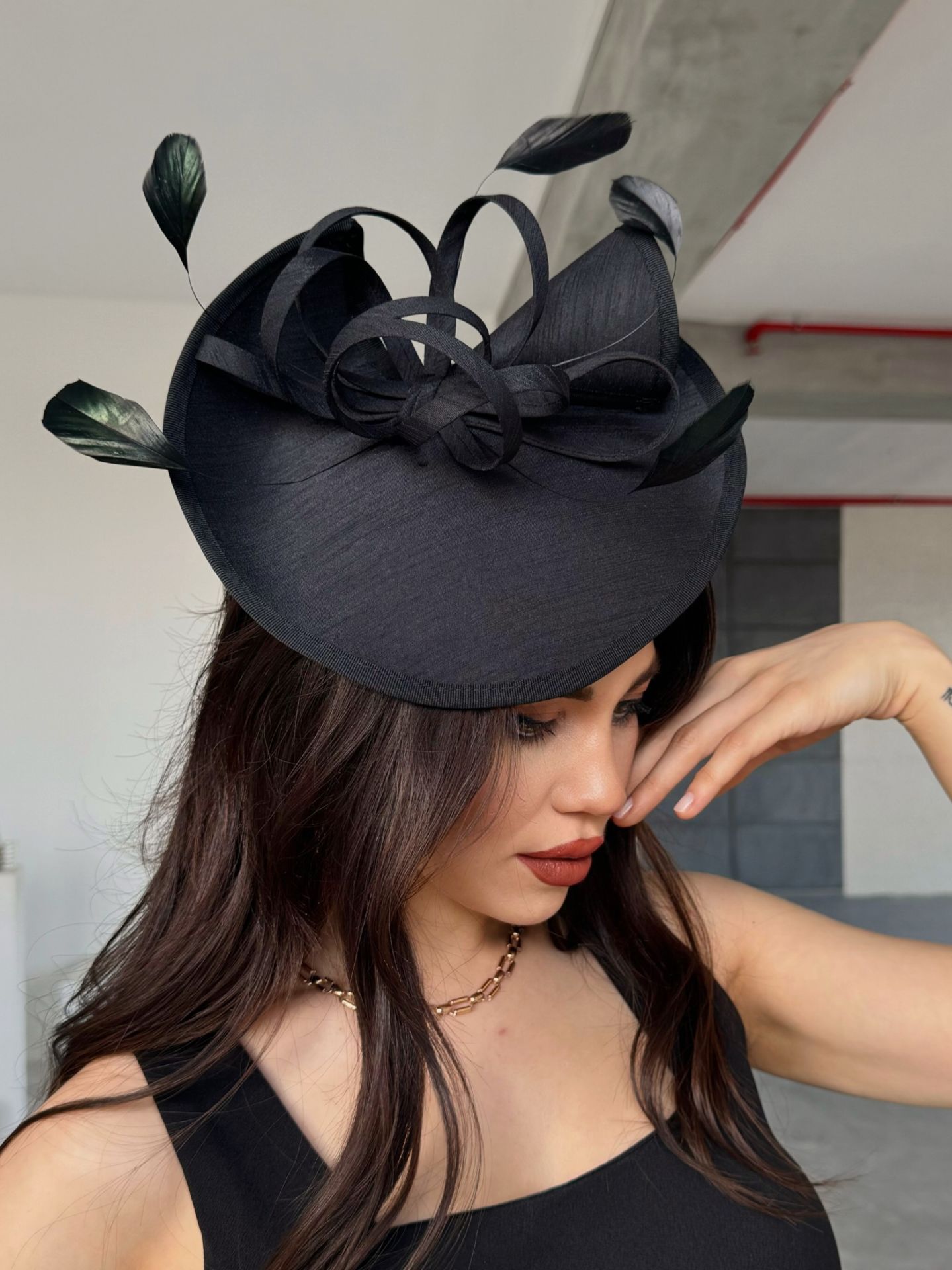 Ella Siyah Renk Vualet 25 cm