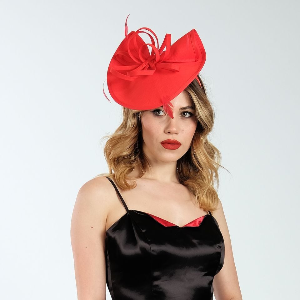 Ella Kırmızı Renk Vualet 25 cm