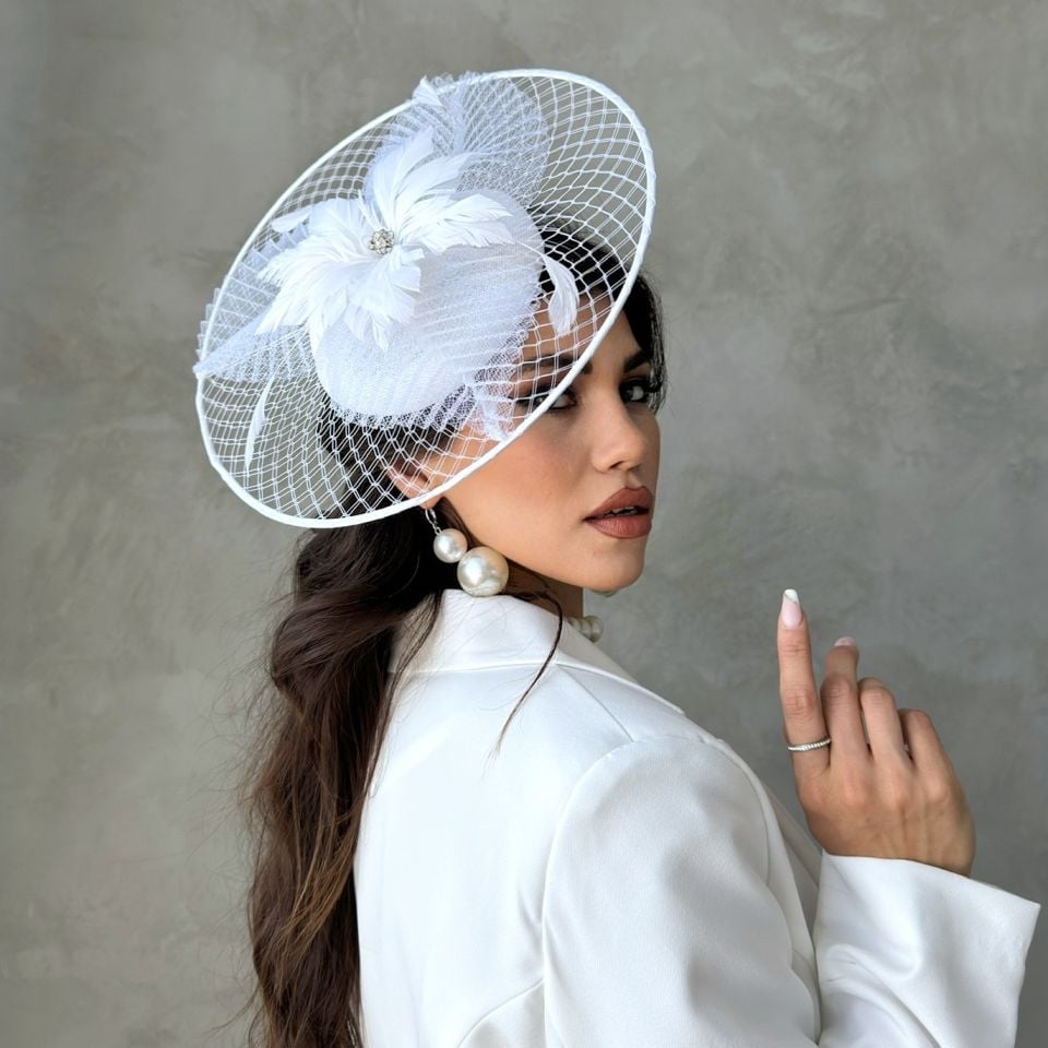 Clara Beyaz Renk Vualet 30 cm