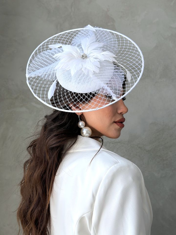 Clara Beyaz Renk Vualet 30 cm