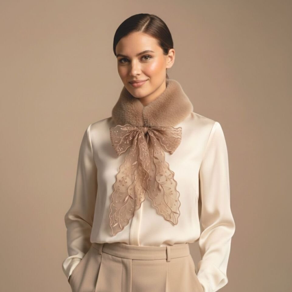 Peluş Capicino Renk Yaka