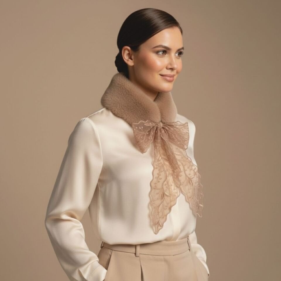 Peluş Capicino Renk Yaka