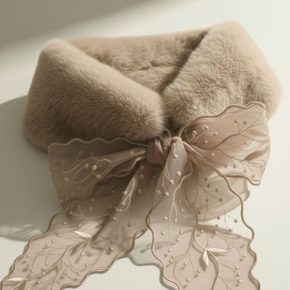 Peluş Capicino Renk Yaka