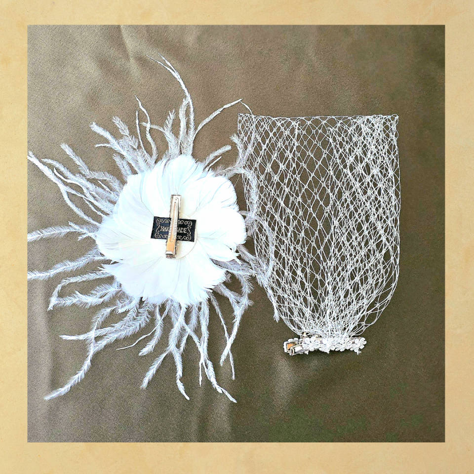 Adel M Beyaz Renk Alternatifli Vualet