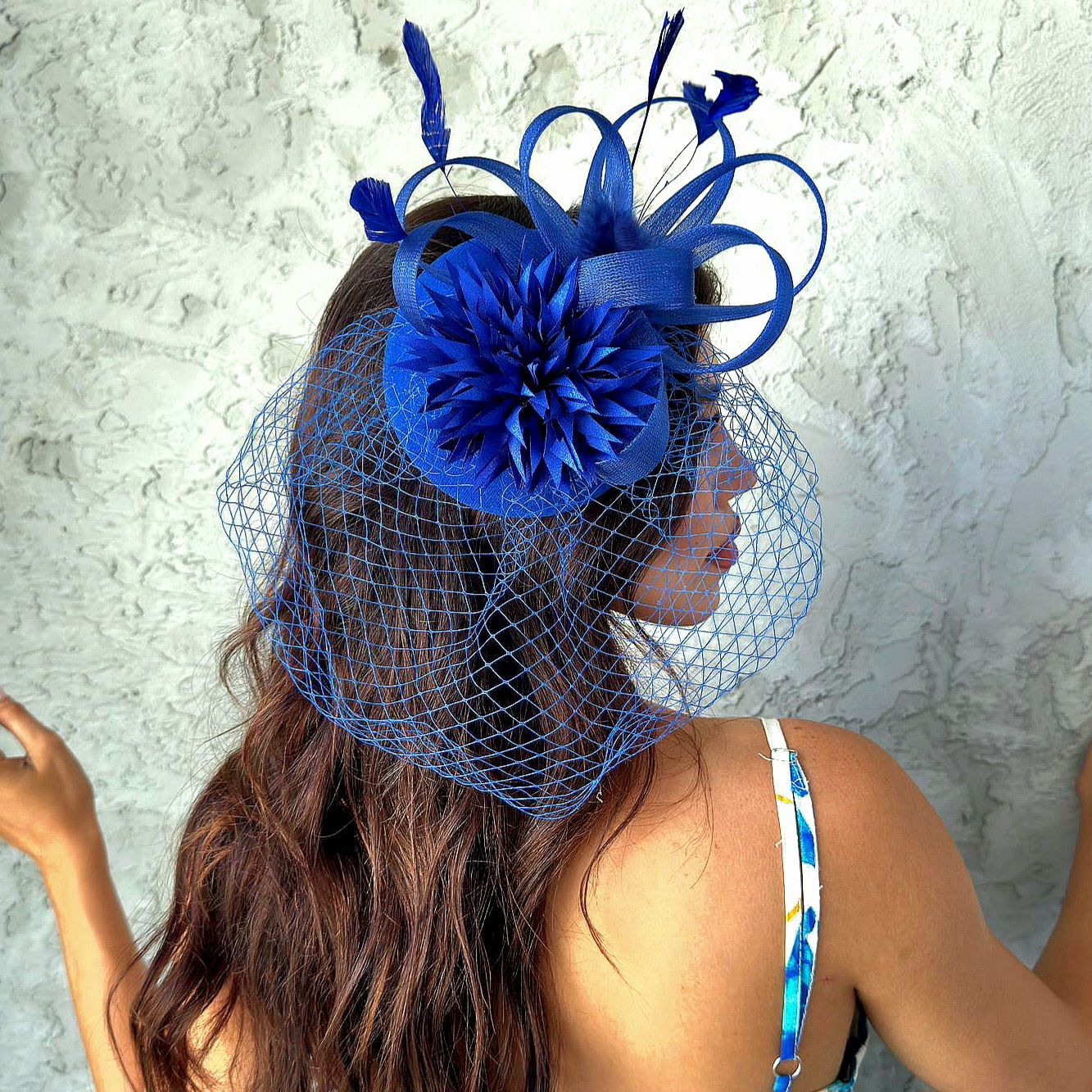 Hanna  Saks Mavi Renk Vualet 20 cm