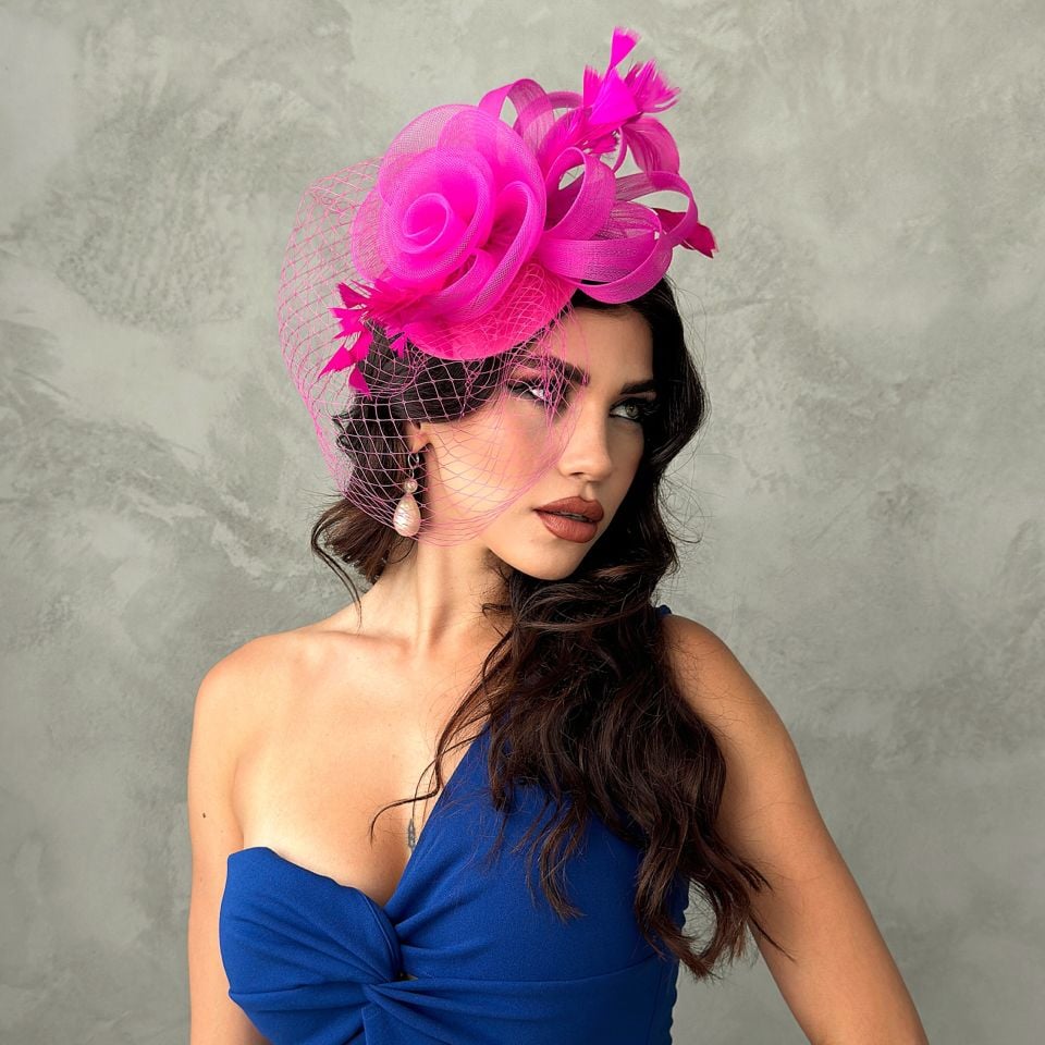 Hanna Fuşya Pembe Renk Vualet 20 cm