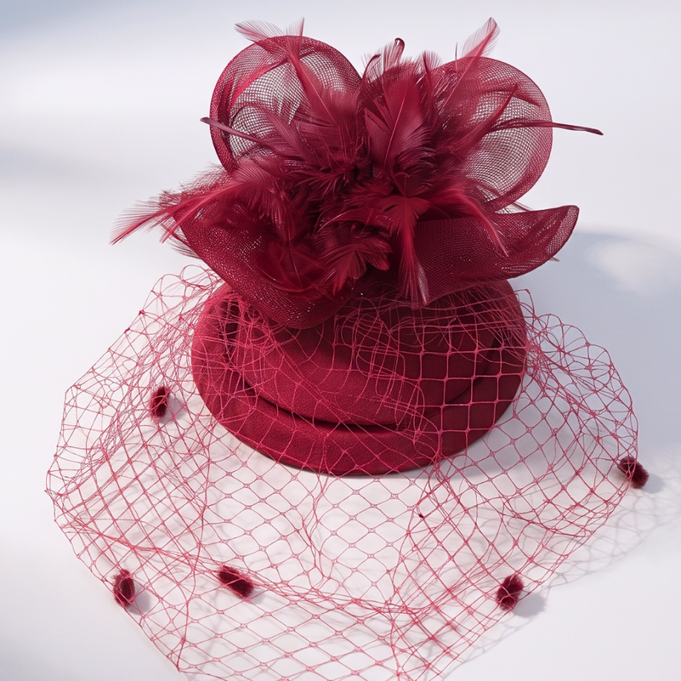 Hanna Bordo Renk Vualet 18 cm