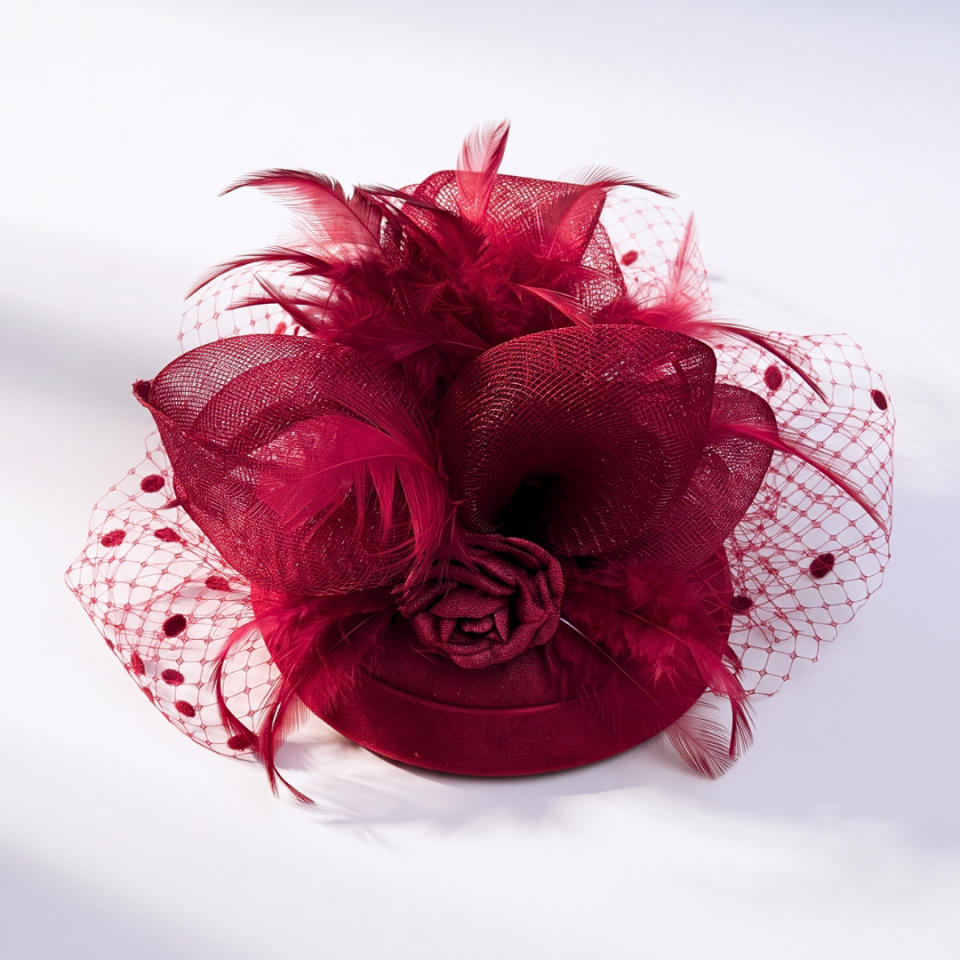 Hanna Bordo Renk Vualet 18 cm