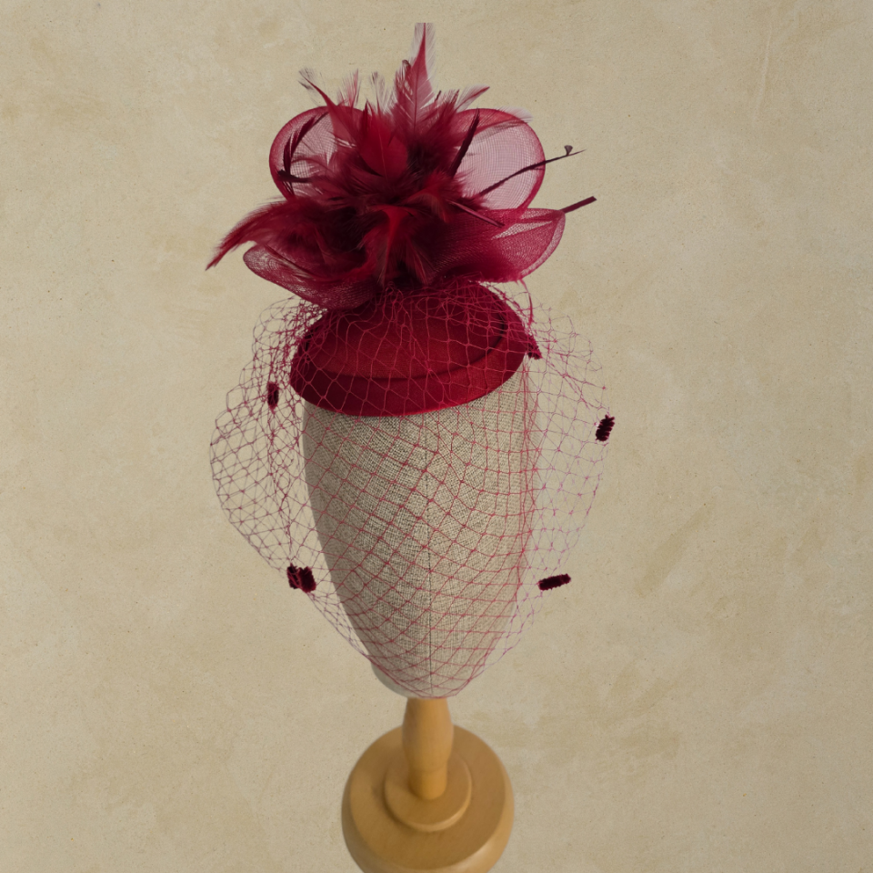 Hanna Bordo Renk Vualet 18 cm