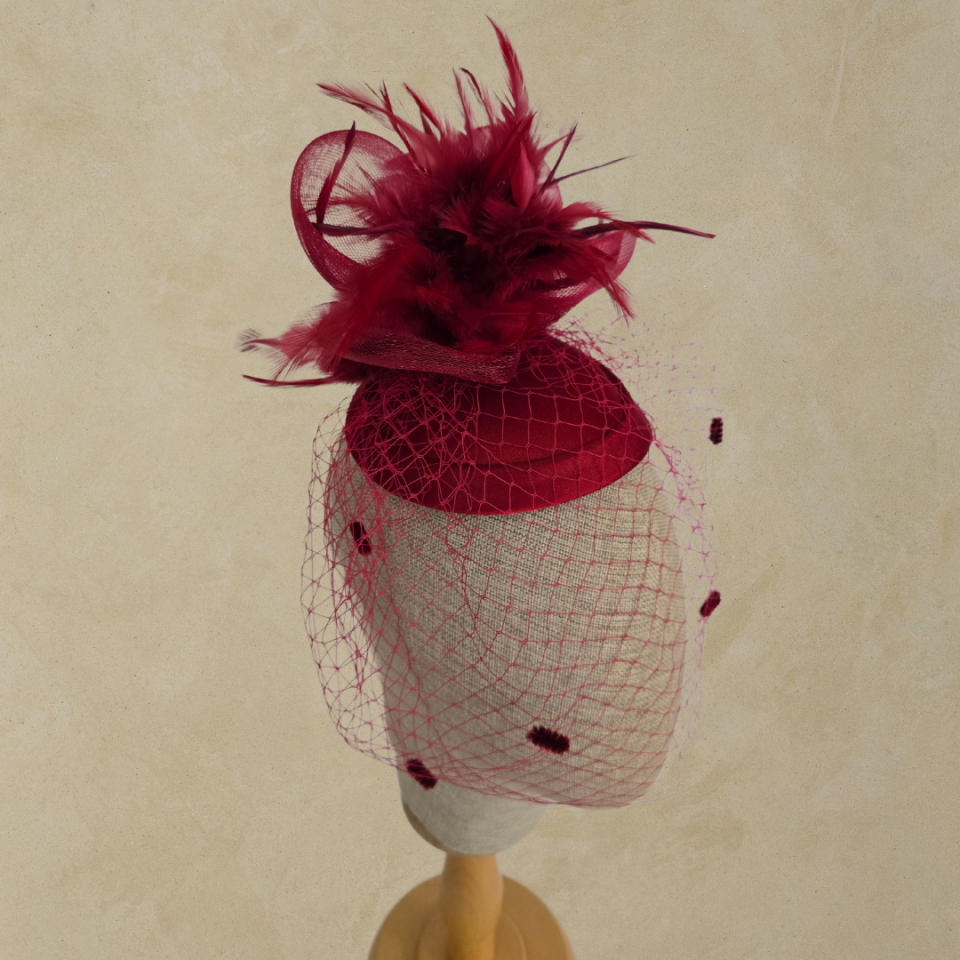 Hanna Bordo Renk Vualet 18 cm