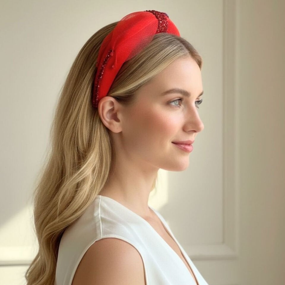 Mila Kırmızı Renk Taç