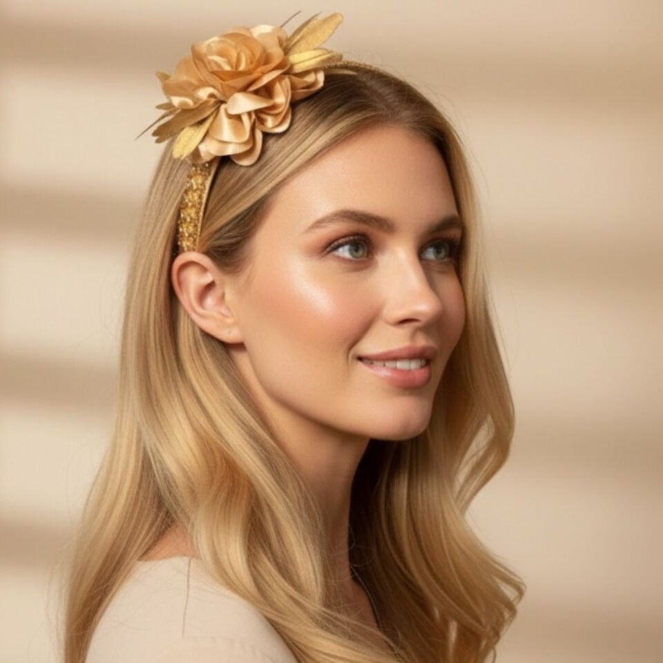 Amanda Gold Renk Taç
