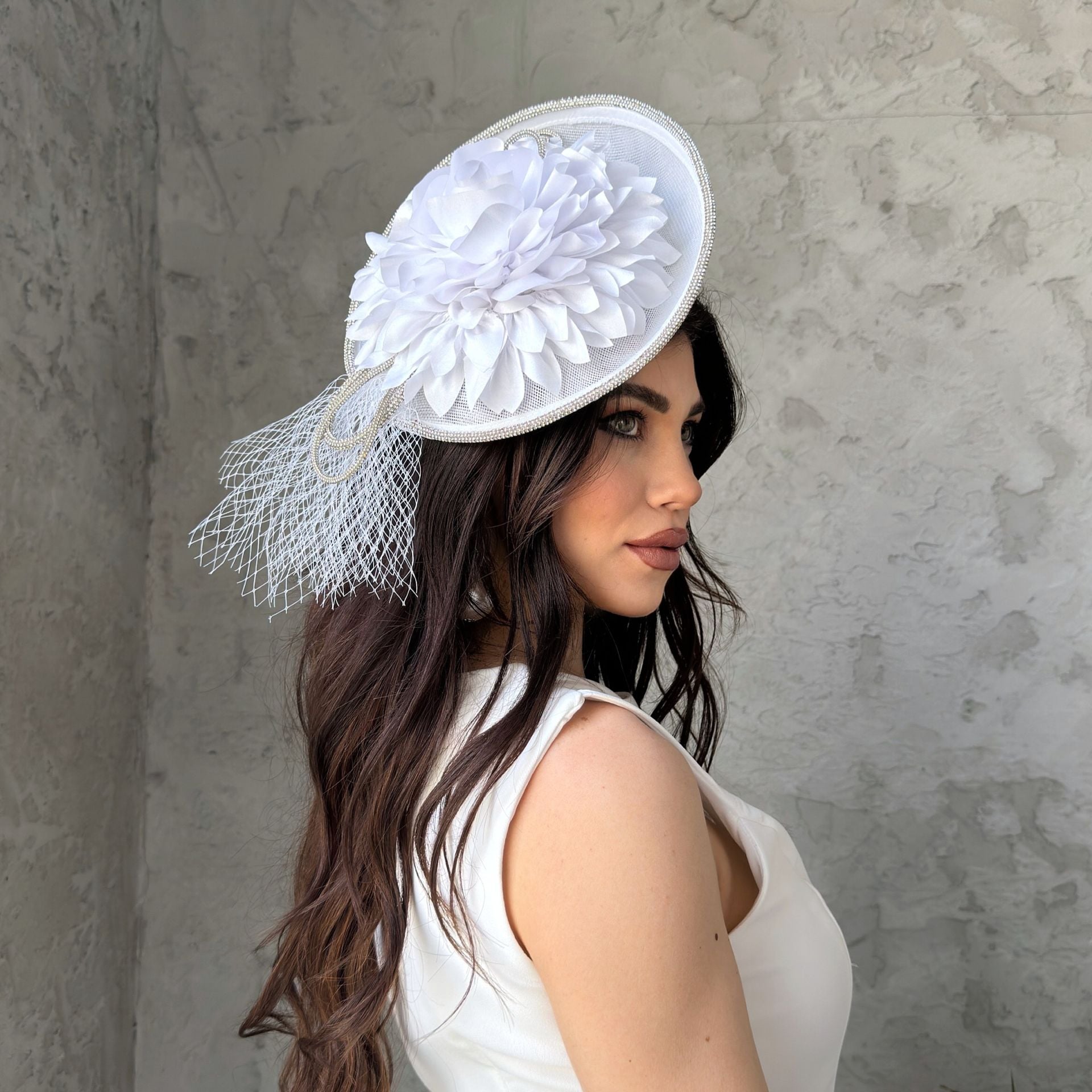 Serena Beyaz Renk Vualet 25 cm