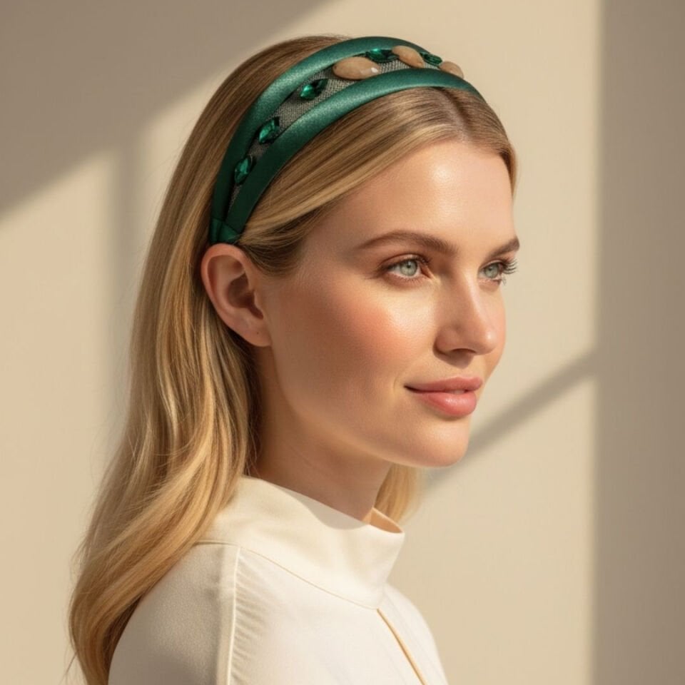 Mila Yeşil Renkli Taç