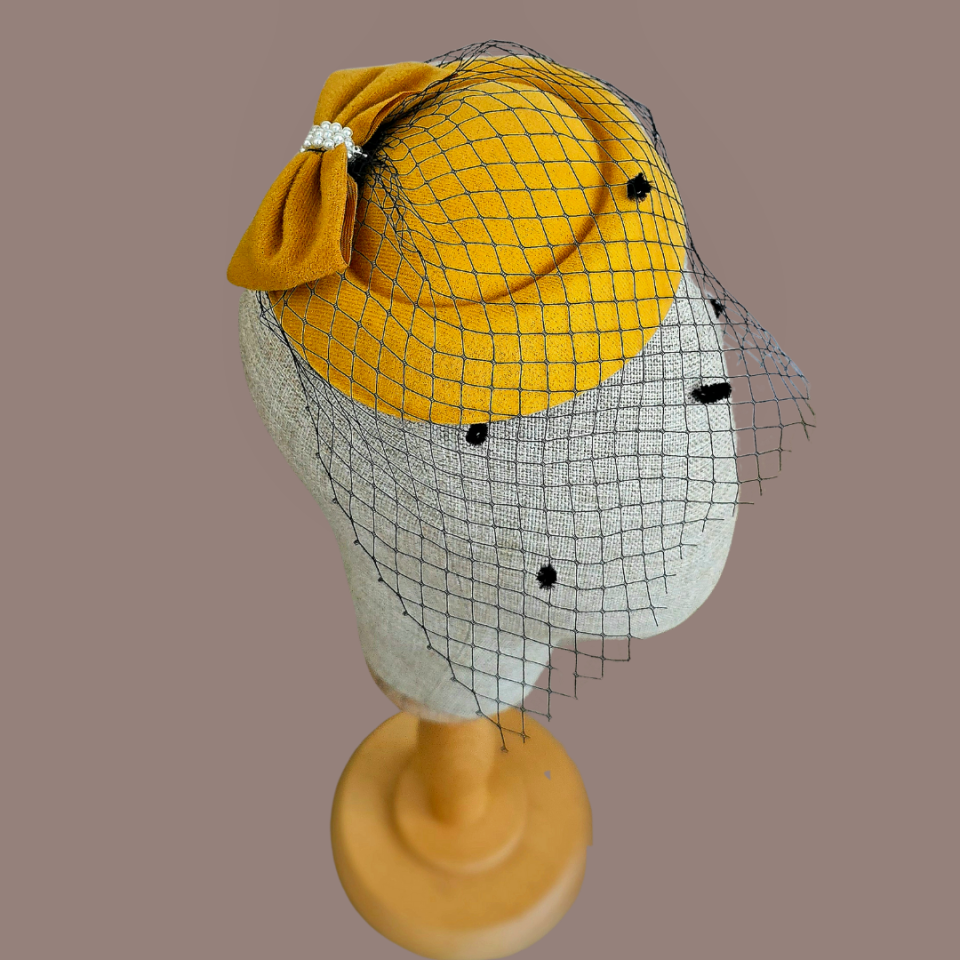 Nadia Hardal Sarı Renk Vualet 16 cm