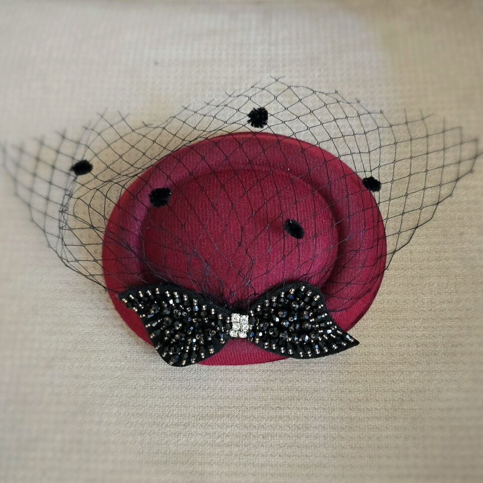 Nadia Bordo Renk Vualet 16 cm