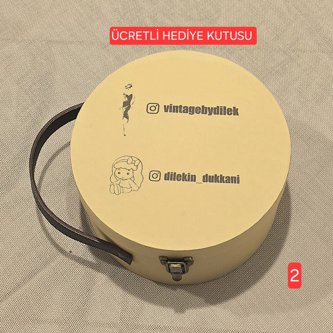 Nadia Bordo Renk Vualet 16 cm