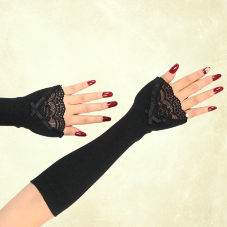 Siyah Renk Triko Kolluk 40 cm