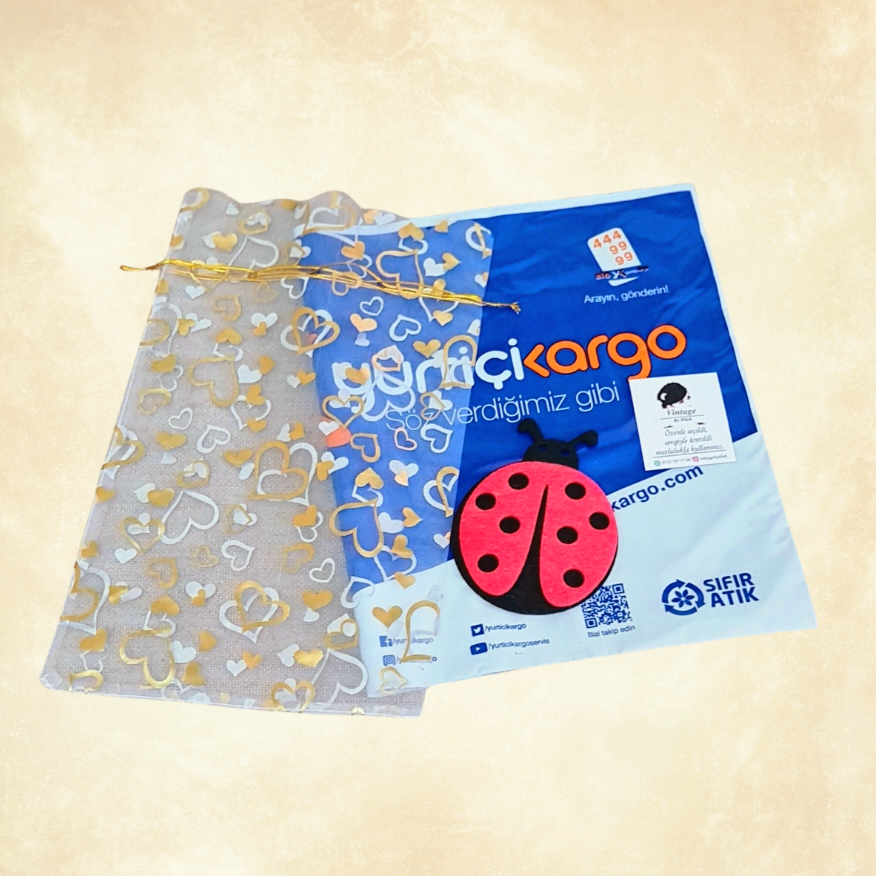 Leydi Pembe Organze Eldiven