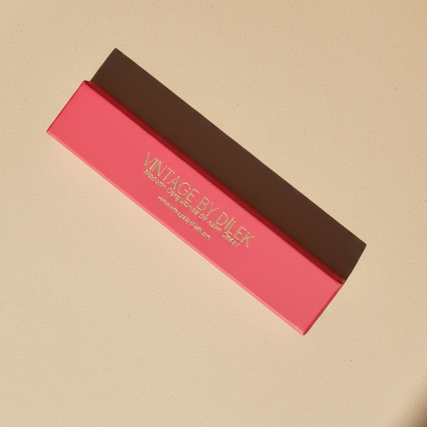 Siyah Renk Bambu Yelpaze Özel Kutulu