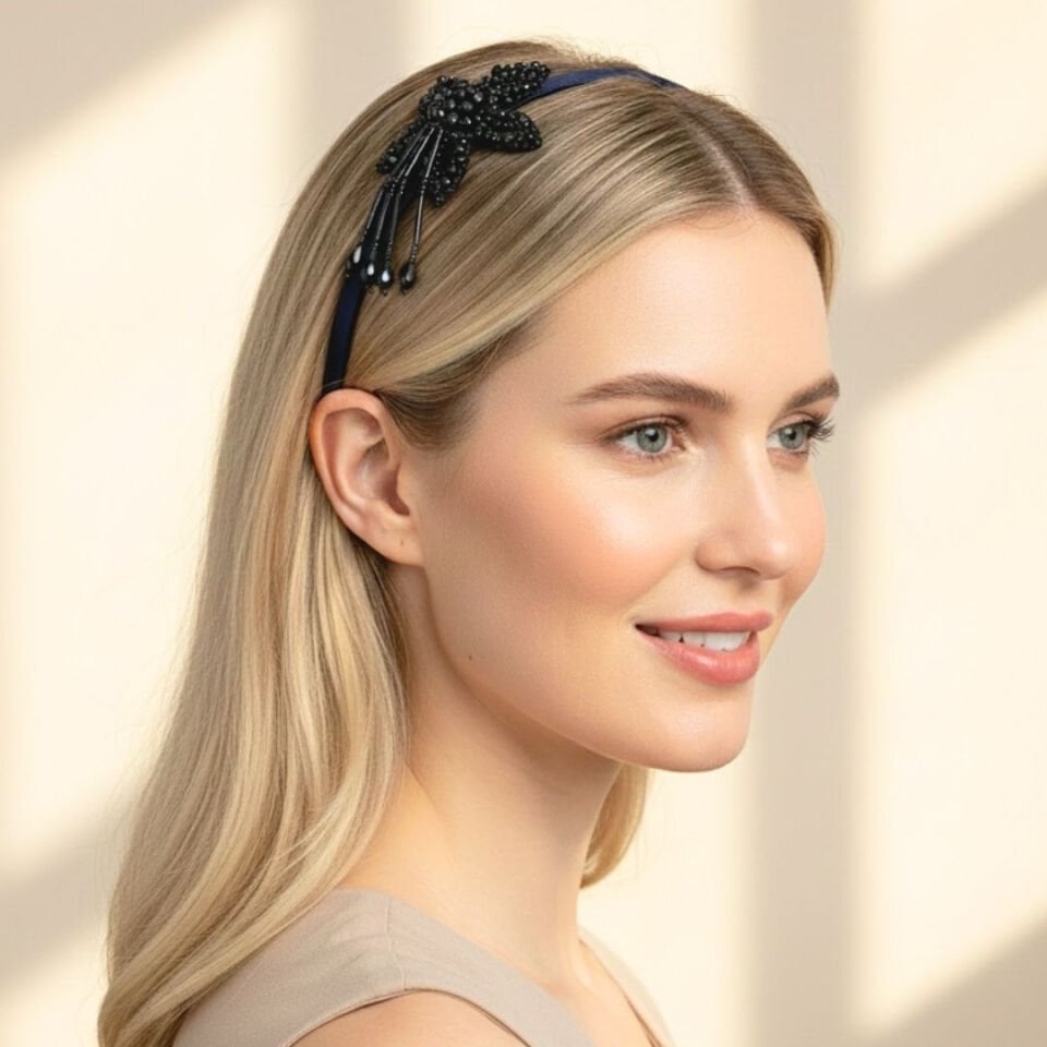 Mila Yıldız Taç Lacivert Renk