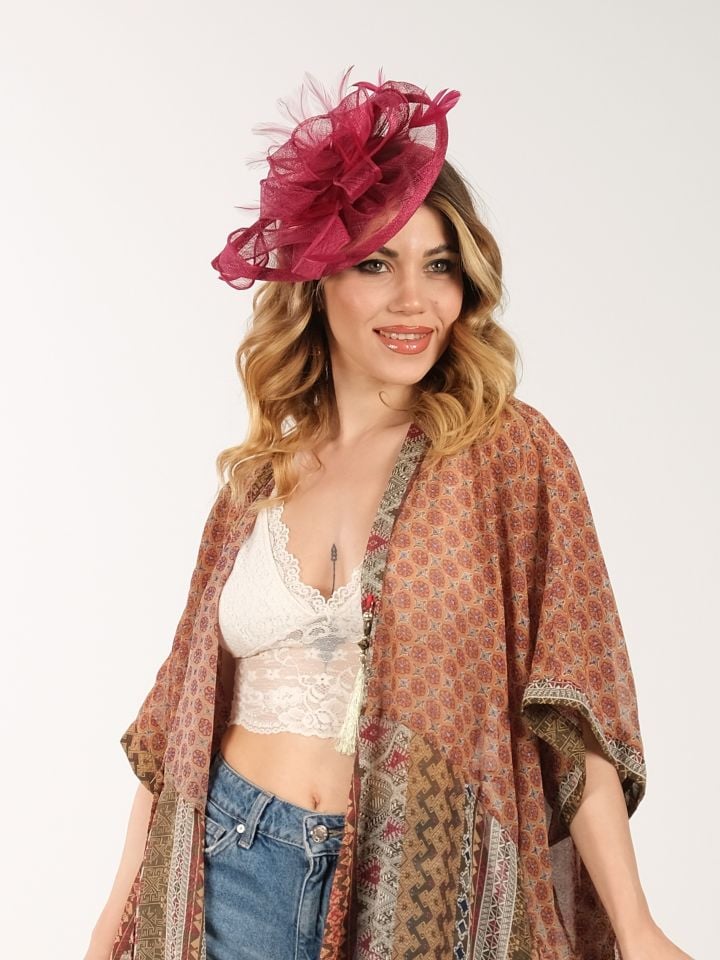 Carmen Fuşya Pembe Renk Vualet 30 cm