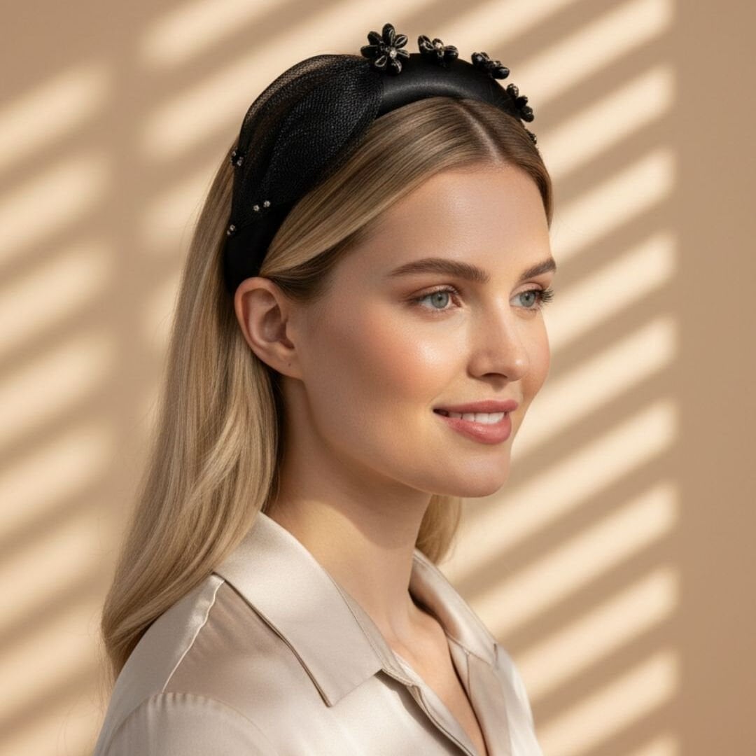 Mila Siyah Renk Taç