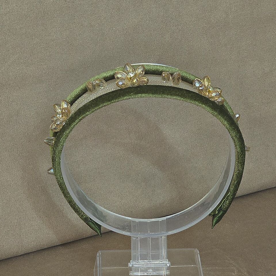 Mila Yeşil Renk Taç