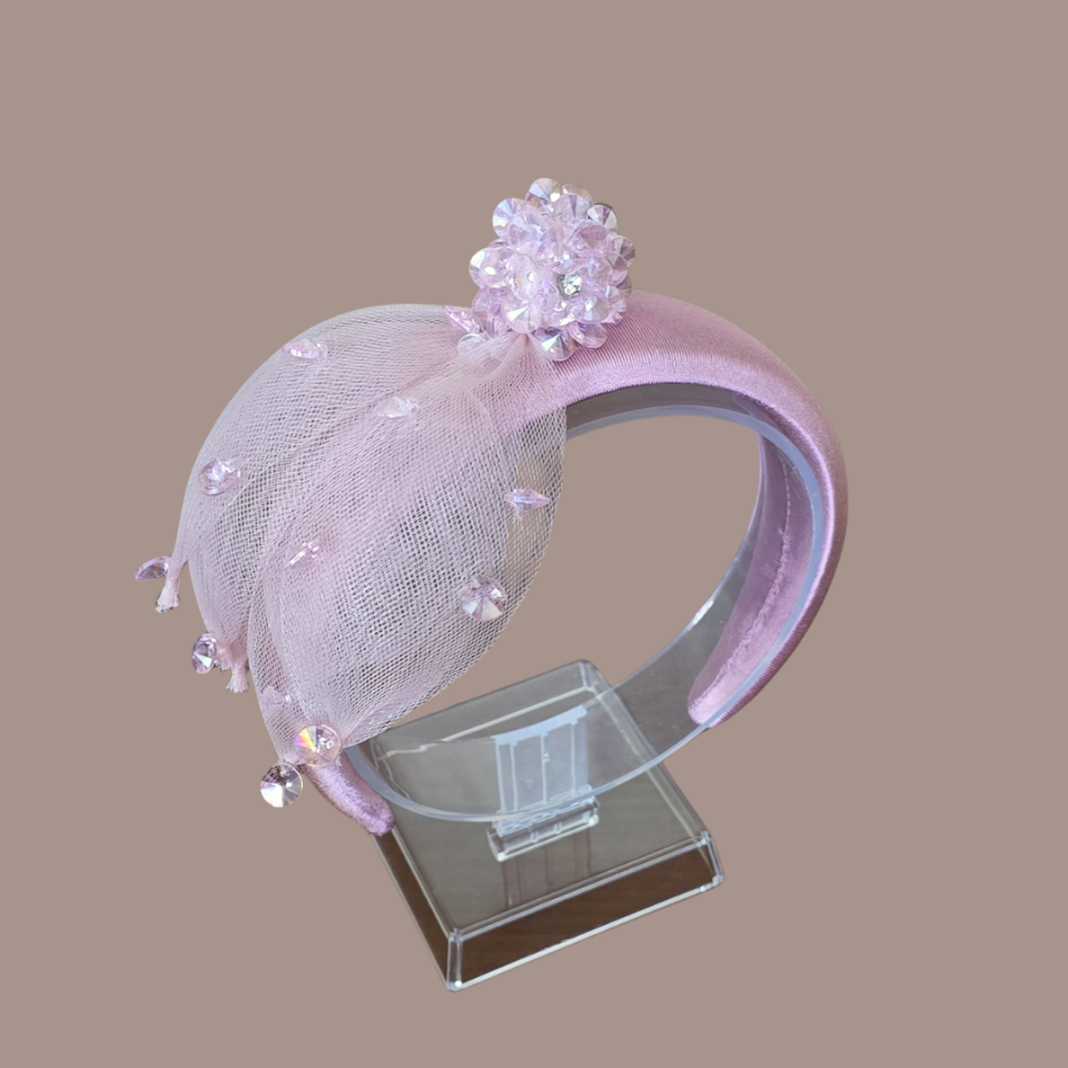 Pudra Pembe Renk Taç